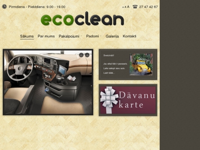 Eco clean, SIA